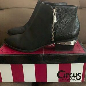 Sam Edelman leather black boots